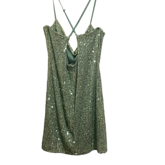 💚Speechless Sequin Mini Slip Bodycon Dress Sz Xl NWT - Picture 11 of 11